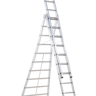 Altrex Kibo 3-delige Uitgebogen Reformladder - 3x10 Sporten