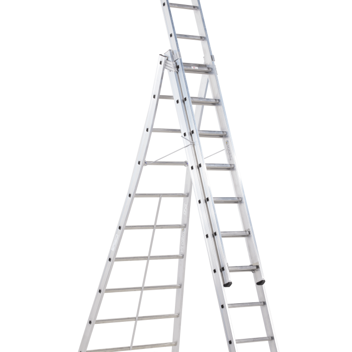 Altrex Kibo 3-delige Uitgebogen Reformladder - 3x10 Sporten