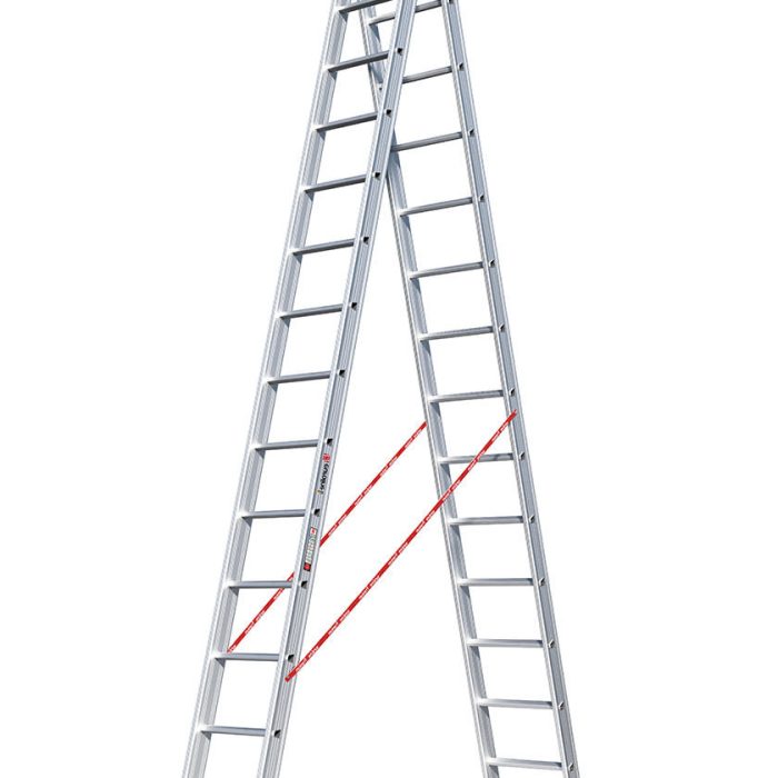 Euroline 2-delige Reformladder - 2x14 Sporten