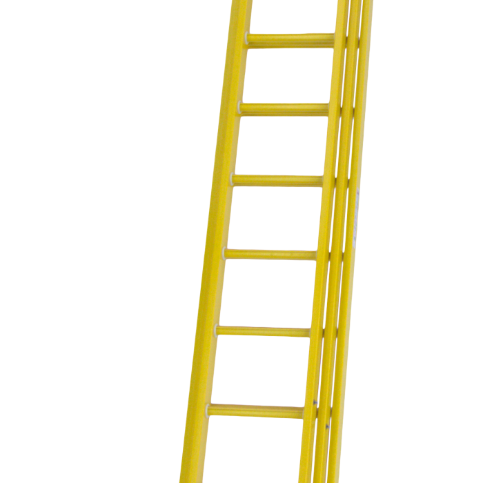Staltor Kunststof 3-delige Opsteekladder - 3x8 Sporten