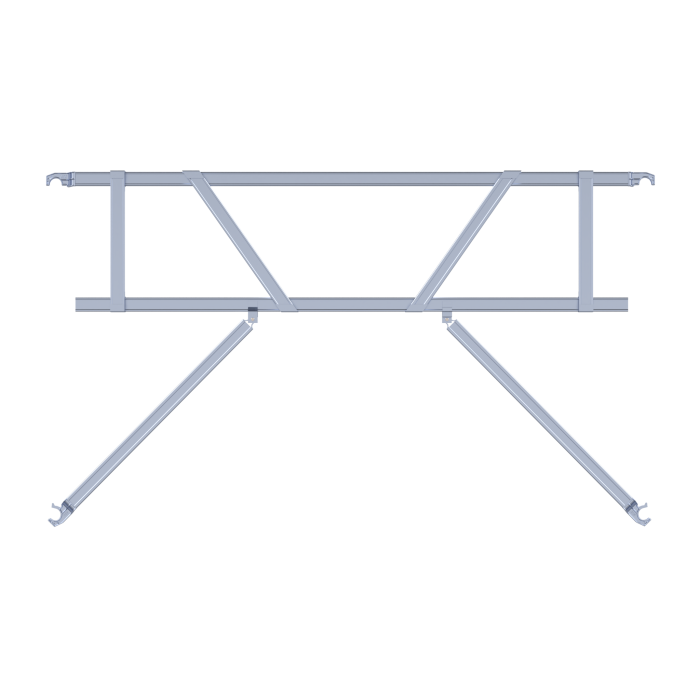 Alumexx Voorloopleuning - AGS PRO - 250 centimeter