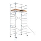 Rolsteiger Alumexx Basic Schoren - L250xB135cm - 6.20m werkhoogte - Houten platformen