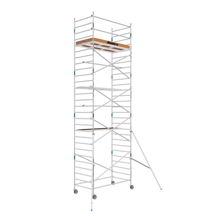 Rolsteiger Alumexx Basic Schoren - L250xB135cm - 9.20m werkhoogte - Carbon-Deck platformen