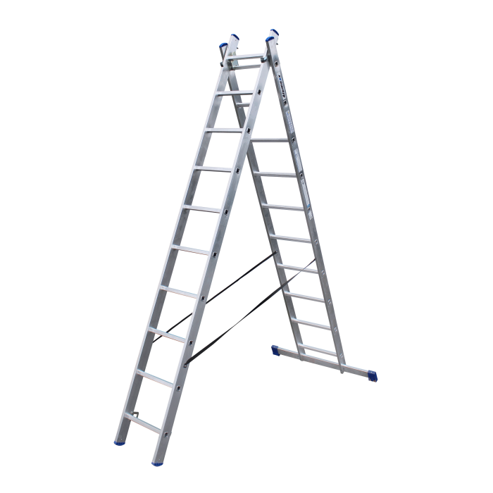 Alumexx 2-delige Reformladder - 2x10 Sporten