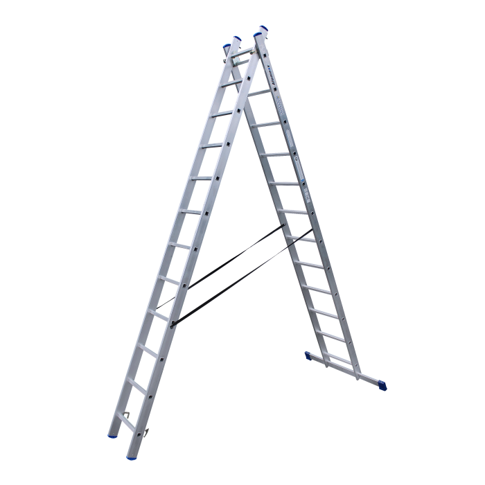 Alumexx 2-delige Reformladder - 2x12 Sporten