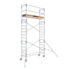 Rolsteiger Alumexx Basic Schoren - L190xB75cm - 6.20m werkhoogte - Carbon-Deck platformen