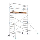 Rolsteiger Alumexx Basic Schoren - L190xB90cm - 5.20m werkhoogte - Houten platformen