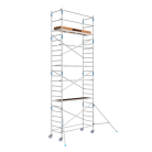 Rolsteiger Alumexx Basic Schoren - L190xB90cm - 8.20m werkhoogte - Houten platformen