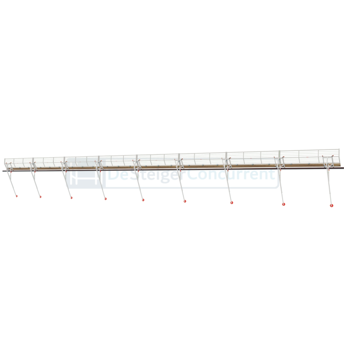 RSS Dakrandbeveiliging Set - Schuin dak - 24 meter