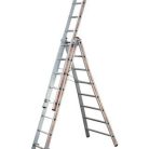 Tubesca 3-delige Uitgebogen reformladder - 3x8 Sporten