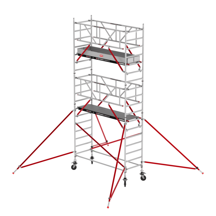 Altrex Rolsteiger RS TOWER 51 PLUS SafeQuick - L190xB90 - 6.20m werkhoogte - Fiber-Deck® platform