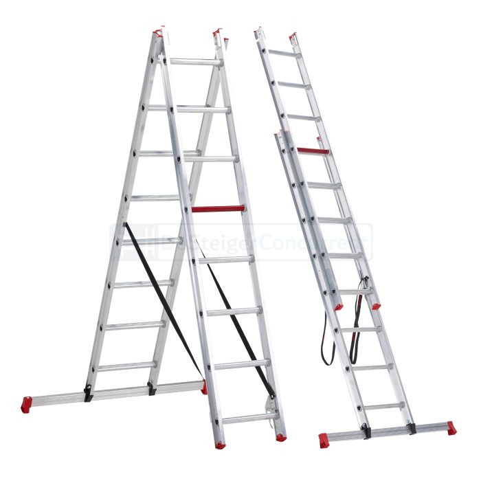 Altrex All Round 2-delige Rechte Reformladder - 2x8 Sporten