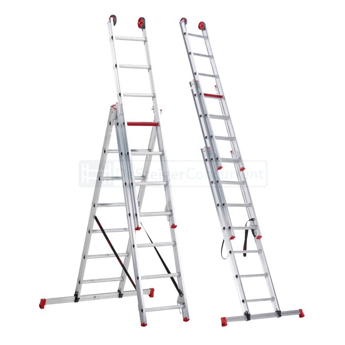 Altrex All Round 3-delige Rechte Reformladder - 3x7 Sporten