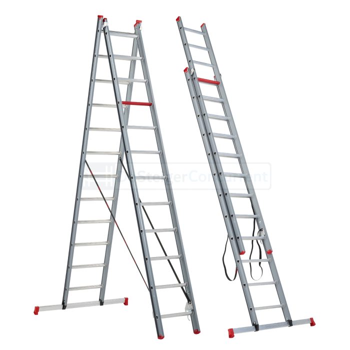 Altrex Atlantis 2-delige Rechte Reformladder - 2x12 Sporten