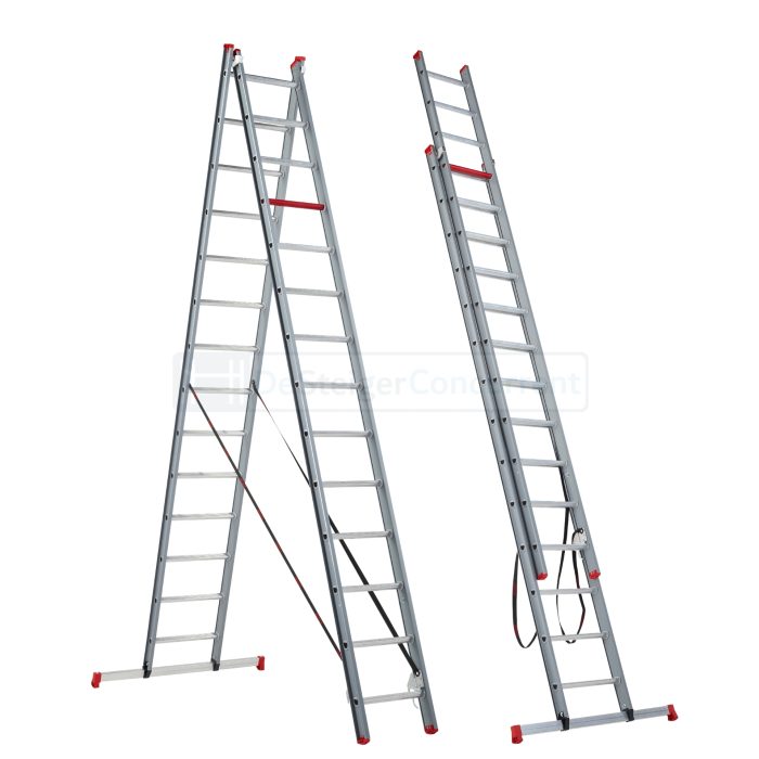 Altrex Atlantis 2-delige Rechte Reformladder - 2x14 Sporten