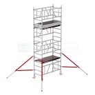 Eenpersoonssteiger Altrex MiTOWER PLUS - L165xB75cm - 5.20m werkhoogte - Fiber-Deck® platformen