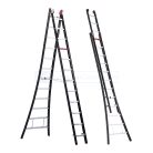 Altrex Nevada 2-delige Uitgebogen Reformladder - 2x12 Sporten