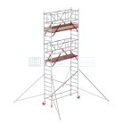 Altrex Rolsteiger RS TOWER 41 Safe-Quick® - L250xB75cm - 7.20m werkhoogte- Vrijstaand gebruik - Houten platformen