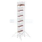 Altrex Rolsteiger RS TOWER 42 Safe-Quick® - L190xB135cm - 14.20m werkhoogte - Vrijstaand gebruik - Houten platformen