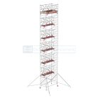 Altrex Rolsteiger RS TOWER 42 Safe-Quick® - L250xB135cm - 14.20m werkhoogte - Vrijstaand gebruik - Houten platformen