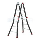 Altrex Varitrex PRO+ Multifunctionele Vouwladder (incl. platform) - 4x3 Sporten