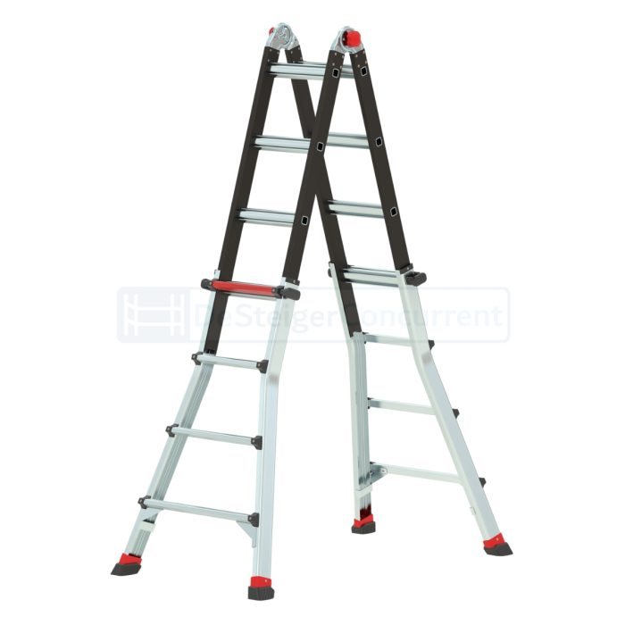 Altrex Varitrex Tele PRO+ Multifunctionele Vouwladder - 4x4 Sporten