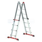 Altrex Varitrex Tele PRO Multifunctionele Vouwladder - 4x4 Sporten