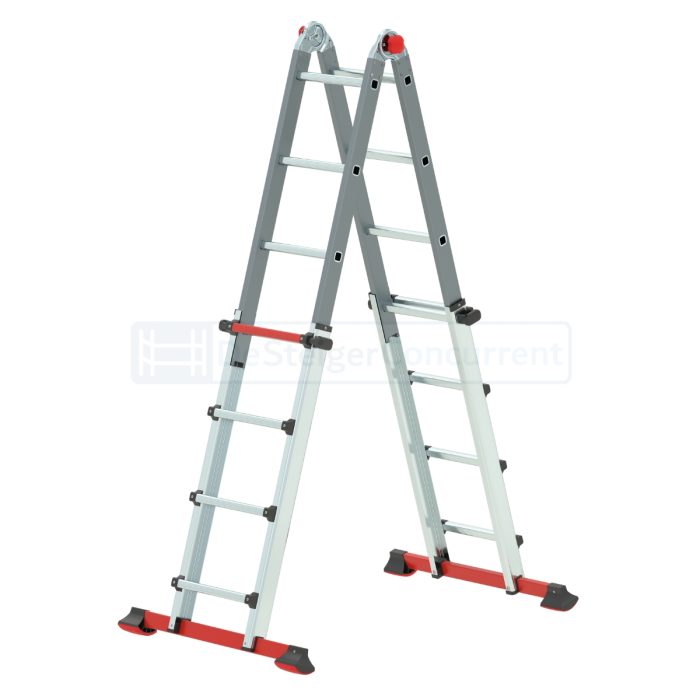 Altrex Varitrex Tele PRO Multifunctionele Vouwladder - 4x4 Sporten