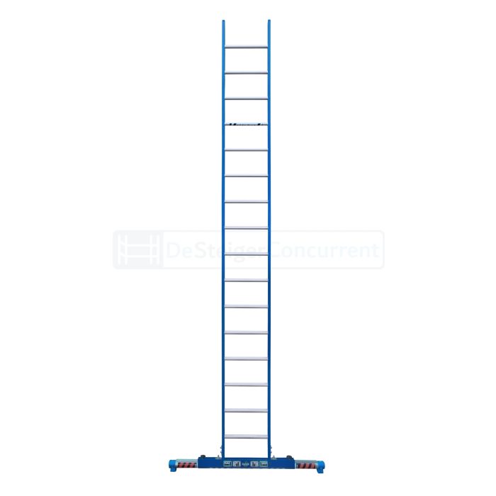 ASC XD Enkele Rechte Ladder (incl. stabiliteitsbalk) - 1x16 Sporten