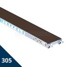 Euroscaffold Houten Steigerplatform Zonder Luik (SMAL) - 305x30 centimeter