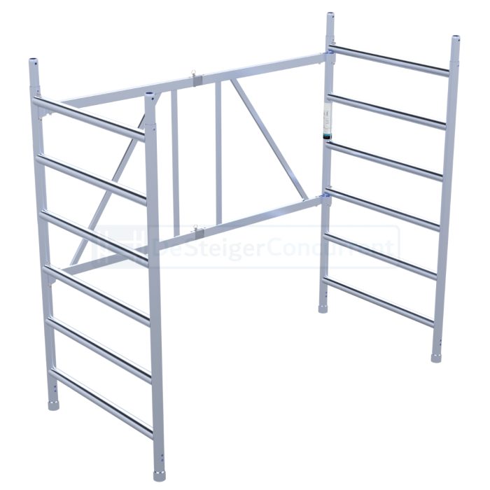 Euroscaffold Vouwsteigerframe - 6-sports - L190xB90 centimeter