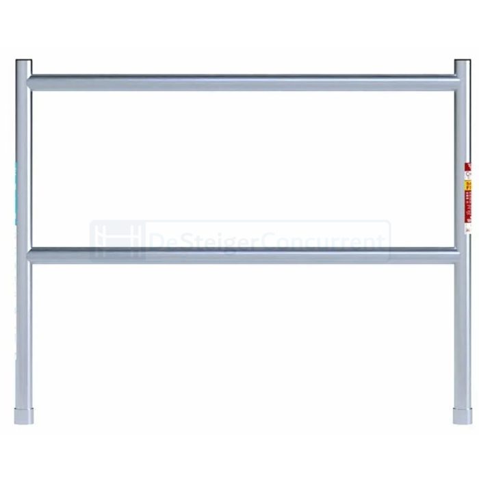 Euroscaffold Leuningframe - 2-sports - 135cm Breed