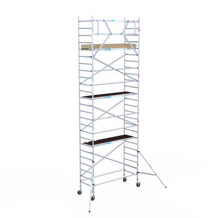 Euroscaffold Rolsteiger Basic Schoren - L250xB90 - 6.20m werkhoogte - Carbon platformen