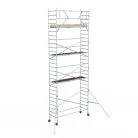 Euroscaffold Rolsteiger Basic Schoren - L305xB90 - 9.20m werkhoogte - Houten platformen
