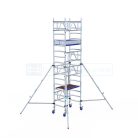 Eenpersoonssteiger Euroscaffold ONE - L120xB75 - 5.20m werkhoogte - Carbon-Deck® platformen