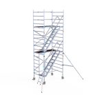 Trappentoren Euroscaffold Schoren - L190xB135cm - 6.20m werkhoogte - Houten platformen