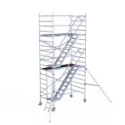 Trappentoren Euroscaffold Schoren - L250xB135cm - 6.20m werkhoogte - Houten platformen