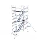 Trappentoren Euroscaffold Schoren - L305xB135cm - 6.20m werkhoogte - Houten platformen