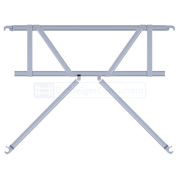 Euroscaffold PRO Voorloopleuning (t.b.v. steiger 190 centimeter)