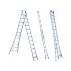 Eurostairs 2-delige Uitgebogen Reformladder - 2x12 sporten