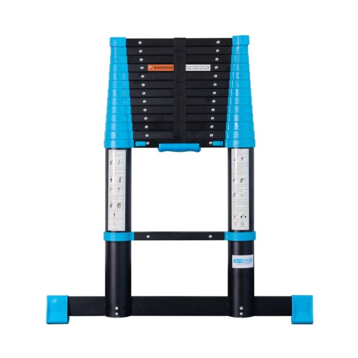 Eurostairs Telescoopladder Black 'n Blue Professioneel - 1x14 sporten