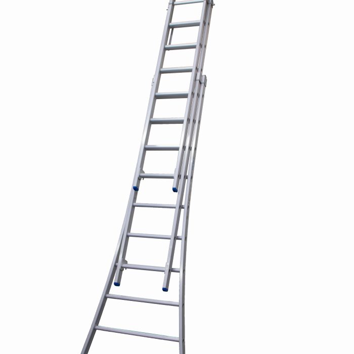 Solide 3-delige Uitgebogen Reformladder - 3x10 Sporten
