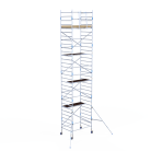 Rolsteiger Alumexx Basic Schoren - L190xB135cm - 10.20m werkhoogte - Houten platformen