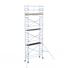 Rolsteiger Alumexx Light Schoren - L250xB75cm - 8.20m werkhoogte - Houten platformen