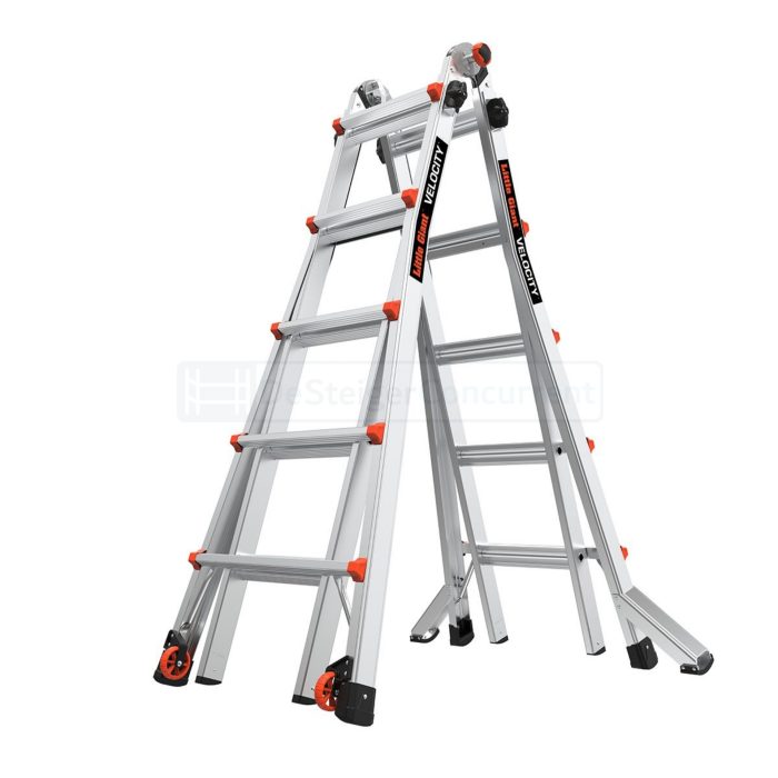 Little Giant Velocity Multifunctionele Vouwladder - 4x5 Sporten