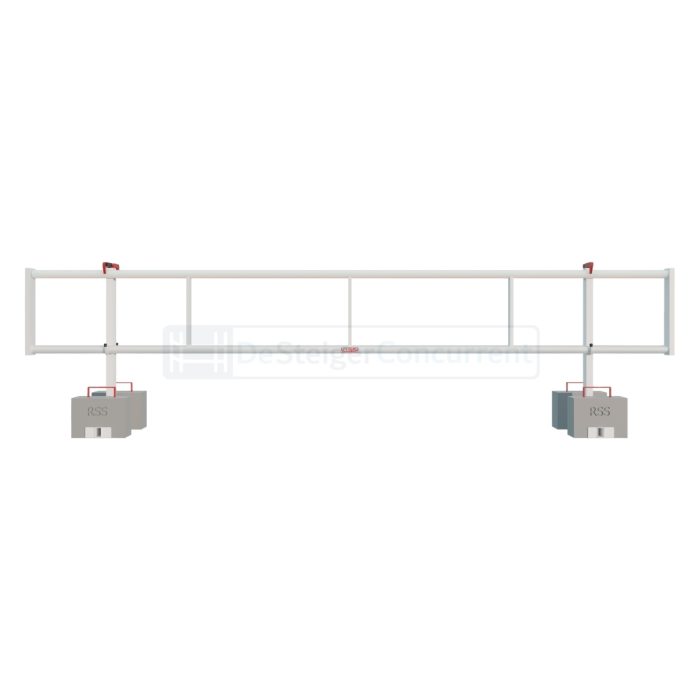 RSS Compact Dakrandbeveiliging Set - Plat dak - 4 meter