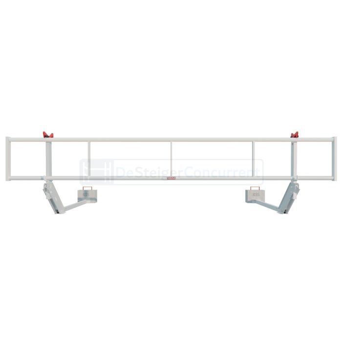 RSS Dakrandbeveiliging - Plat dak - Complete set - 4 meter