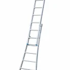 Solide 2-delige Uitgebogen Reformladder - 2x6 Sporten